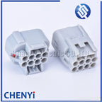 8 Pin Automotive waterproof connector headlight harness assembly plug Socket 90980-10897 90980-10896 7283-1289-40 For Toyota