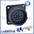 35 Pin Automotive waterproof connector Truck engine frame chassis harness plug 7811230 7812226 For Delong F3000 M3000 X3000 J6