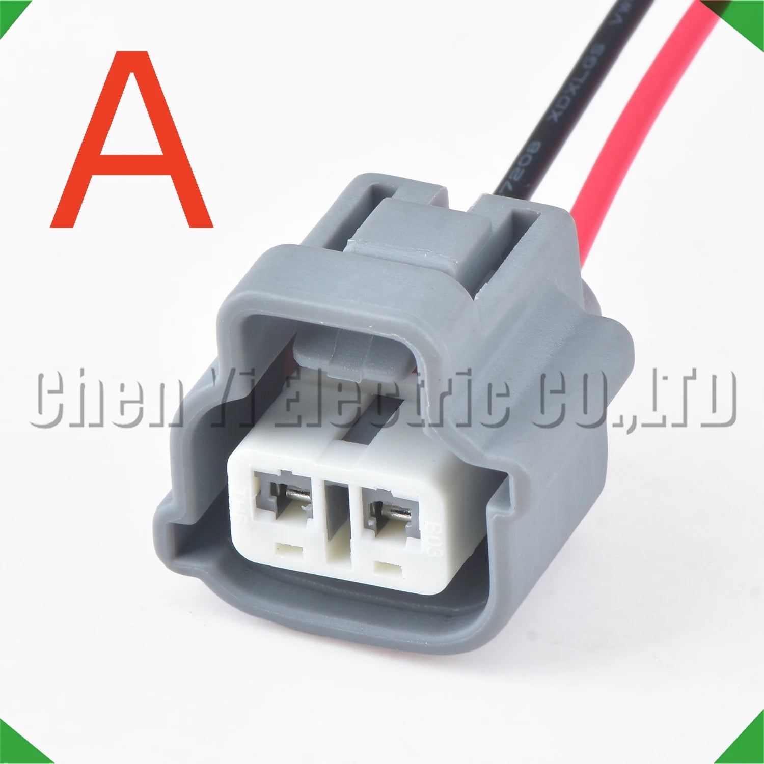 2 Pin Automotive Fog Socket Lamp Plug Turn Signal Light Connector 6189-0175 90980-11019...