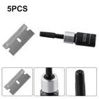 5PCS Automotive Windshield Glass Crack Nano Repair Fluid Car Resin Scratch Crack Restore Fluid Glass Curing Glue Car Accessories