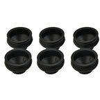 6 Pcs Universal Black Rubber Tie Rod End Ball Joint Dust Cover Car Suspension Steering Ball Joint Parts Accessories