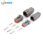 DTP06-2S Dechi type high-current heavy-duty truck wiring harness plug DTP04-4P automotive waterproof connector plug-in