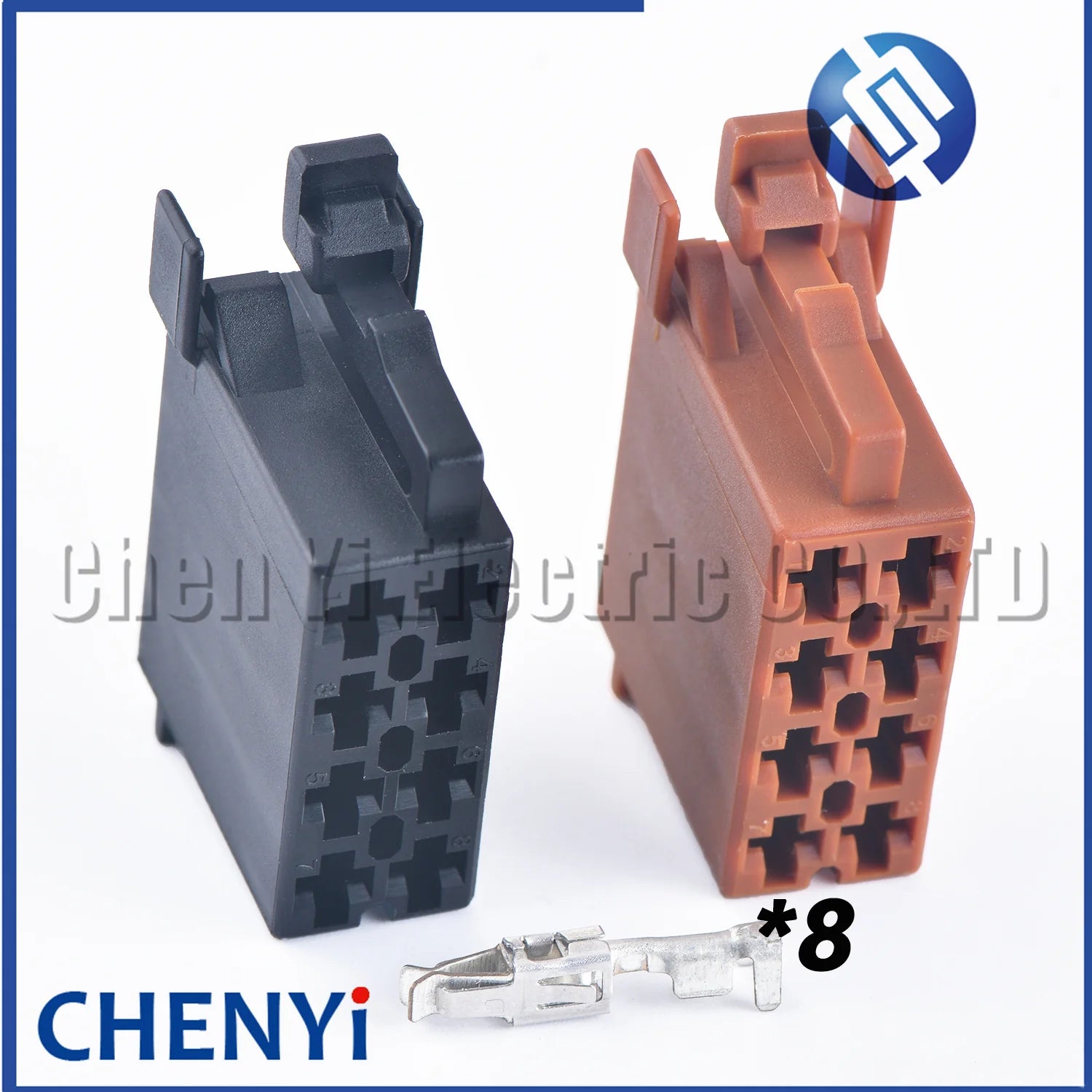 8 Pin Car radio multimedia CD player Connector Wire harness Plug 357035447A 357035447 963121-1 963120-1 828649-1 828647-1