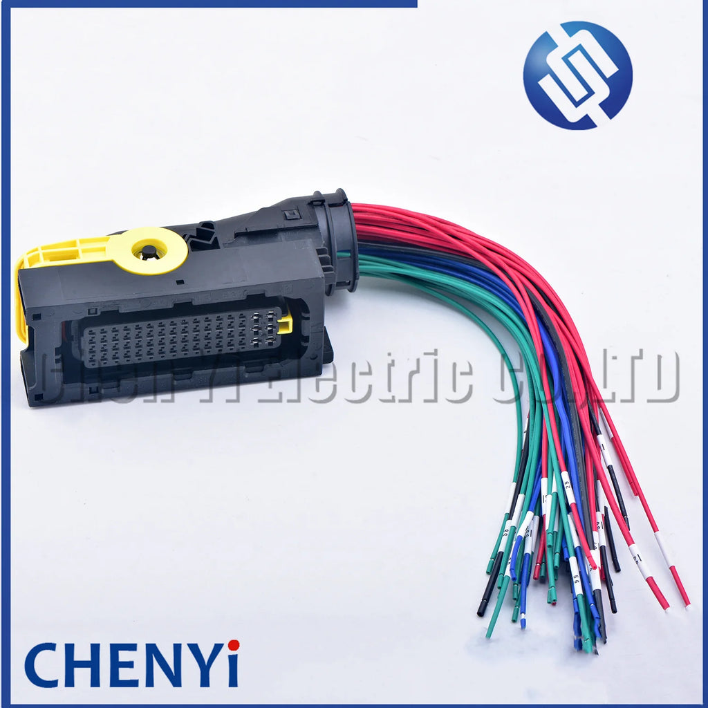 62 Pin Automotive Waterproof 30cm Wire Harness connector ECU DCU Computer board Plug 1-1418883-1 2-1418883-1 For Volvo CUMMINS