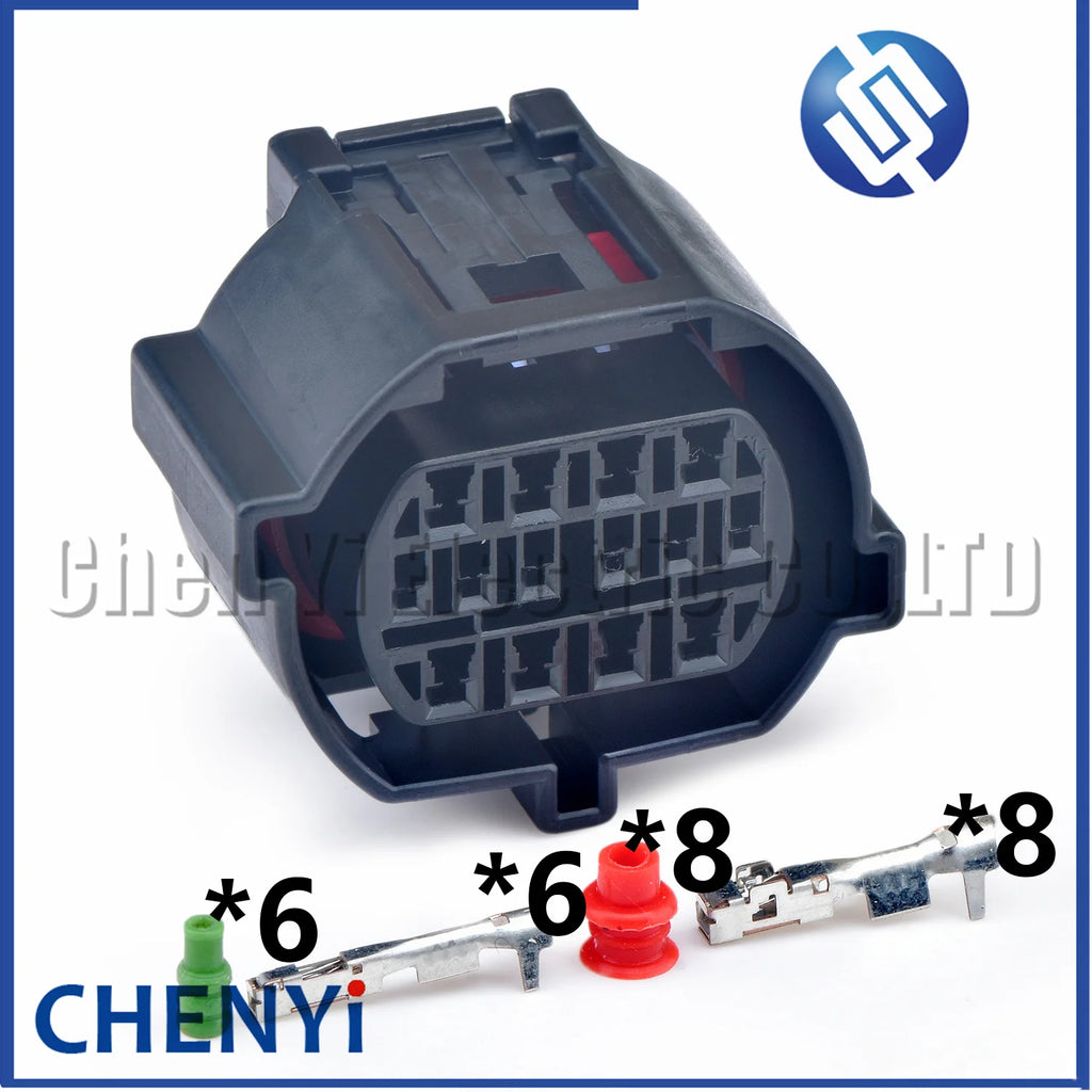 14 Pin Automobile waterproof connector car headlights Headlamp Wire harness plug MG656862 MG656862-5 For Hyundai Kia