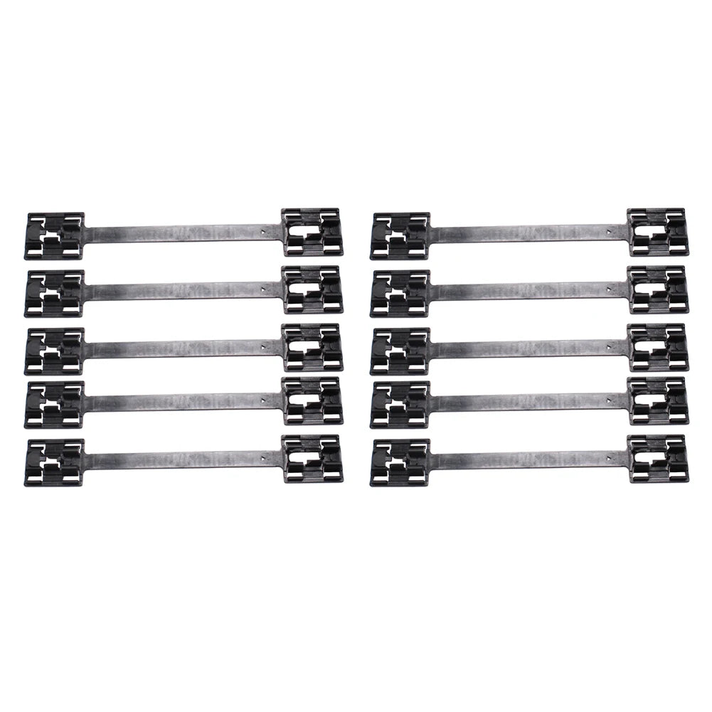 10PCS Sill Trim Fastening Clips For Opel Corsa Astra For Vectra 164987 9174457 Side Skirt Sill Panel Moulding Trim Clips