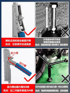 Motorcycle Jack Lifting Frame Unilateral Parking Device Rear Wheel Washing Chain Removal Tire Maintenance Universal Type Amagi