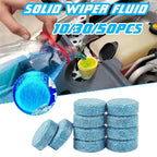 Solid Car Windshield Cleaner Effervescent Tablets Windscreen Window Glass Dust Wiper Cleaning Tool Accessories 2-100PCS Amagi