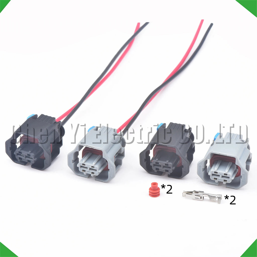 2-Pin Wire Harness Waterproof Connector injector harness fuel injector