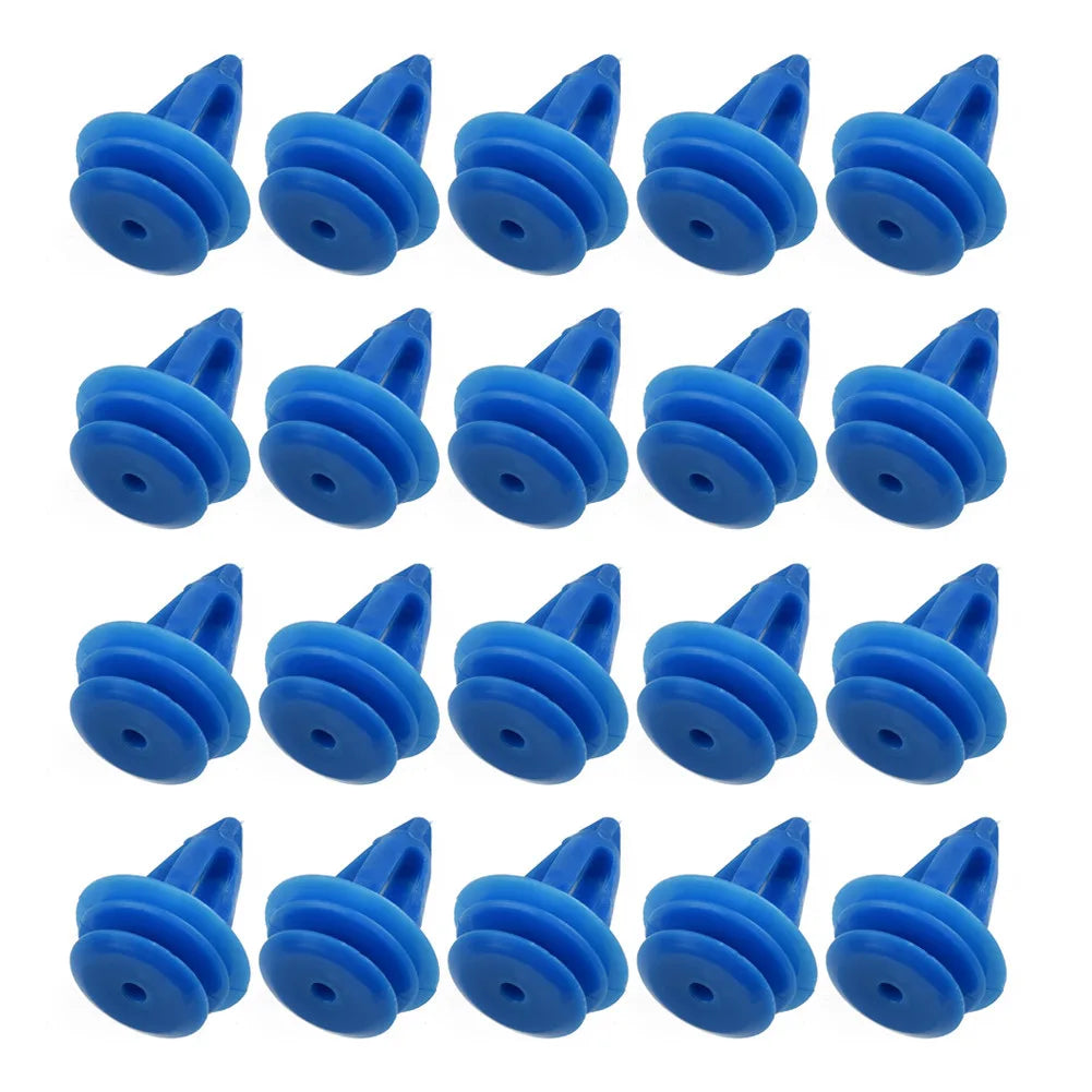 50Pcs Front Rear Wheel Arch Trim Plastic Clip For Rover Range Evoque Car Door Guard Front Rear Wheel Arch Trim Fastener Clips