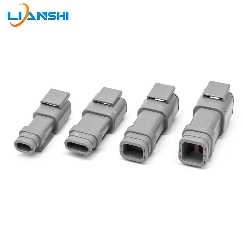 Automotive connector DTM06-2S-E007 waterproof connector DTM04-12PA-E007 male Female high cover plug DTM06-6S-E007
