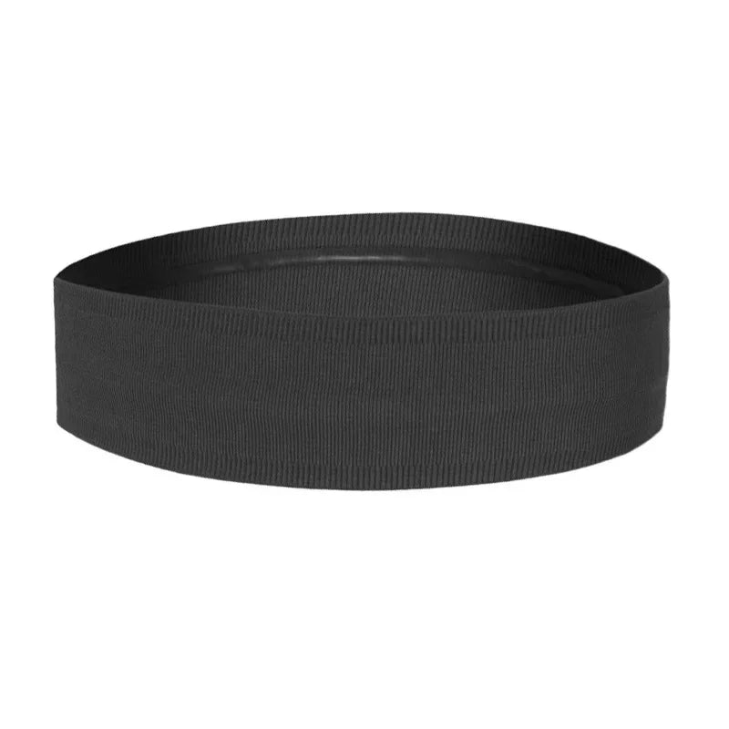 Mens Sports Headband Sweatband Anti-slip Stretch Elastic Outdoor Sport Sweat Headband Women Gym Running Tennis Headwrap Amagi