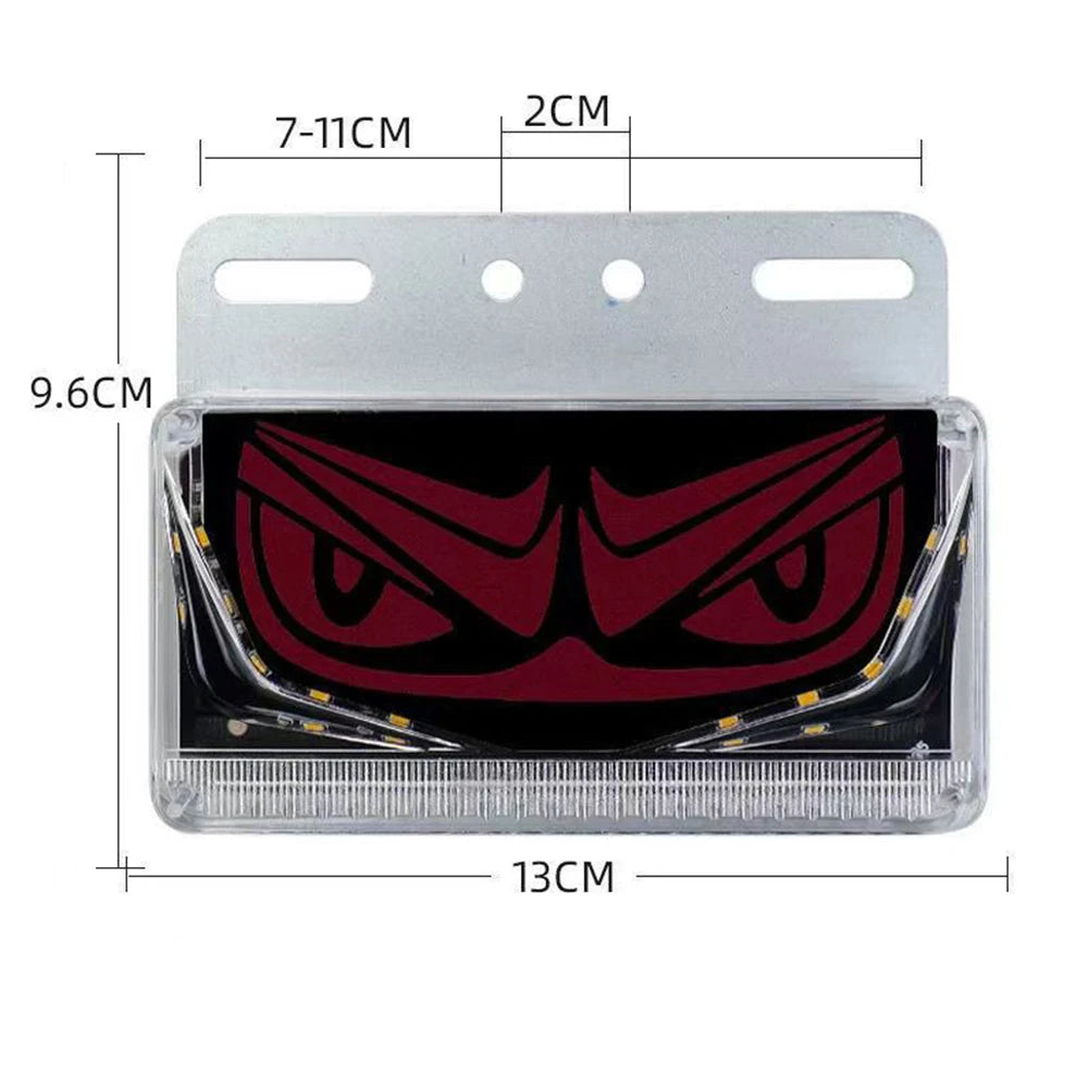 1PC Bright Side Marker Lights Truck Light Driving Safety 24V LED Truck Light Devil's Eye Tail Light Turn Signal Clearance Lamp