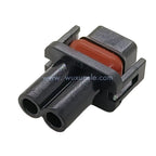 50 Sets 2 Pin 7223-6527-30 Automotive AC Solenoid Valve Sealed Electrical Wire Connector