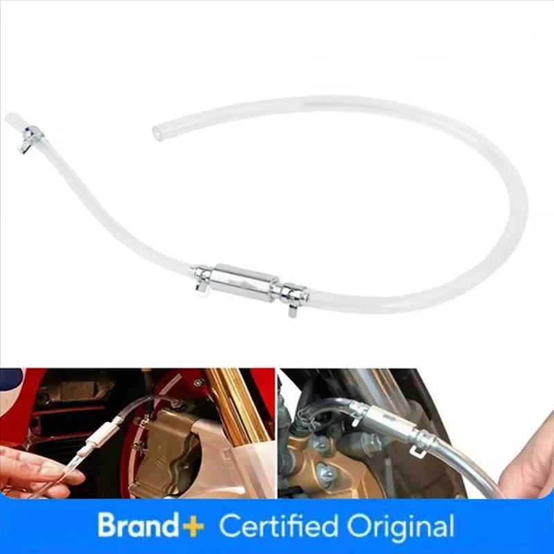 Car Bleeder Hose Hydraulic Clutch One Way Valve Tube Brake Bleeding Tool Kit Brake Fluid Oil Change Tool Amagi