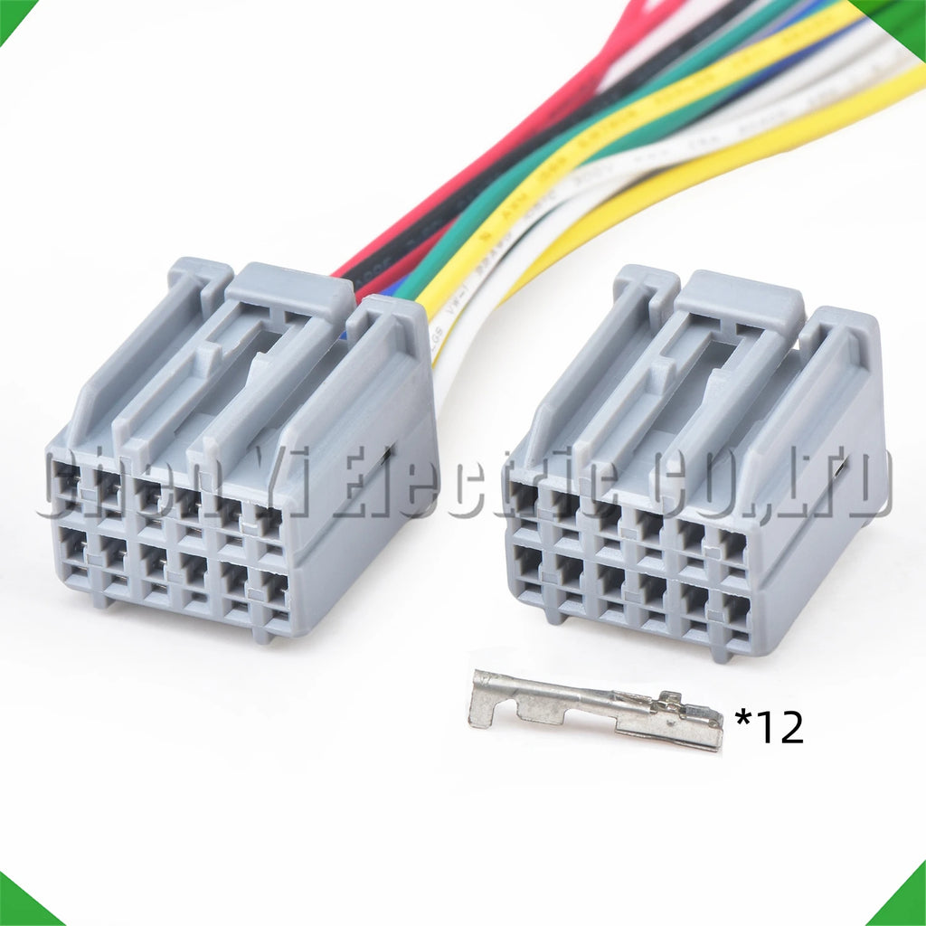 12-Pin Auto Connector Connector Automotive Connectors Amplifier Toyota Honda Hyundai Kia