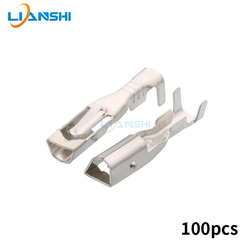 100pcs PP0202201 automotive connector Cylindrical connector 2.3 socket DJ221-2.3A
