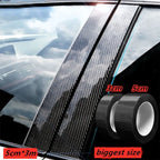 3D Carbon Fiber Matte Car Sticker DIY Paste Protector Strip Car Threshold Door Edge Anti Scratch Tape Waterproof Protection Film