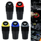 Car Trash Garbage Can Auto Trash Dust Case Holder Bin Box Car-styling Yellow Red Blue Black Gray Amagi