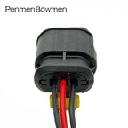 1 Set 3 Pin Fuel Diesel Injector Ignition Coil Sealed Electrical Cable Connectors Female Wire Harness Plug 284425-1 284426-1
