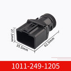 Dechi DT automotive connector tail clamp plug-in 2-12P male and female fixed Protective clip 1011-227-0205