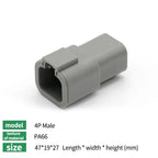 5/10/20Sets Deutsch DT Waterproof Connector Electrical Wire Socket Plug For Car 2P/3P/4P/6P/8P Kit Box Suit DT06-4S DT04-2P DT06