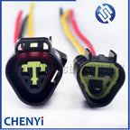 3 Pin 2.3mm Furukawa Black Auto Male or Female Car Waterproof Connector Wire Harness Switch plug FW-C-3M-B FW-C-3F-B