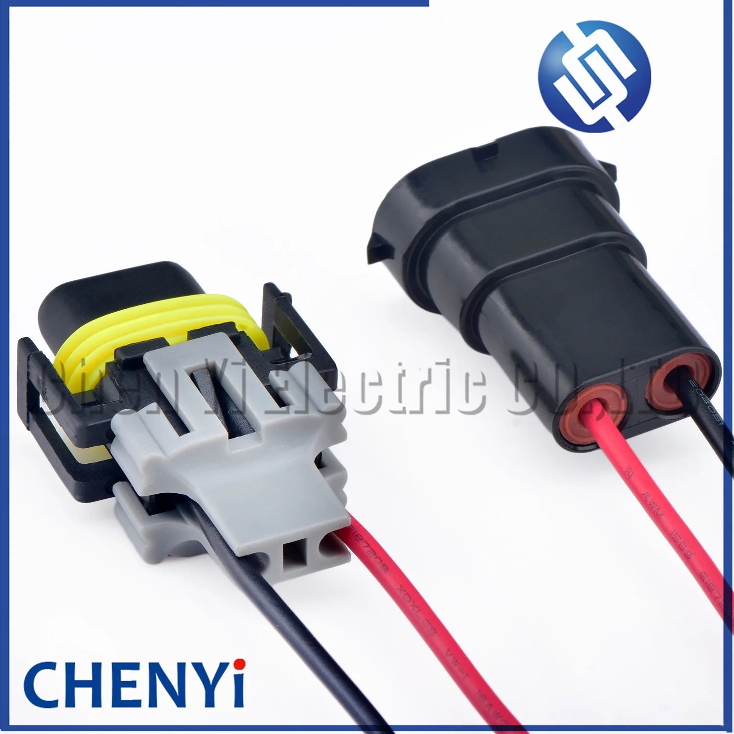 2 Pin Auto waterproof connector H8 H9 H11 Xenon light bulb headlight socket cornering lamp Wire harness plug 12124817 12124819