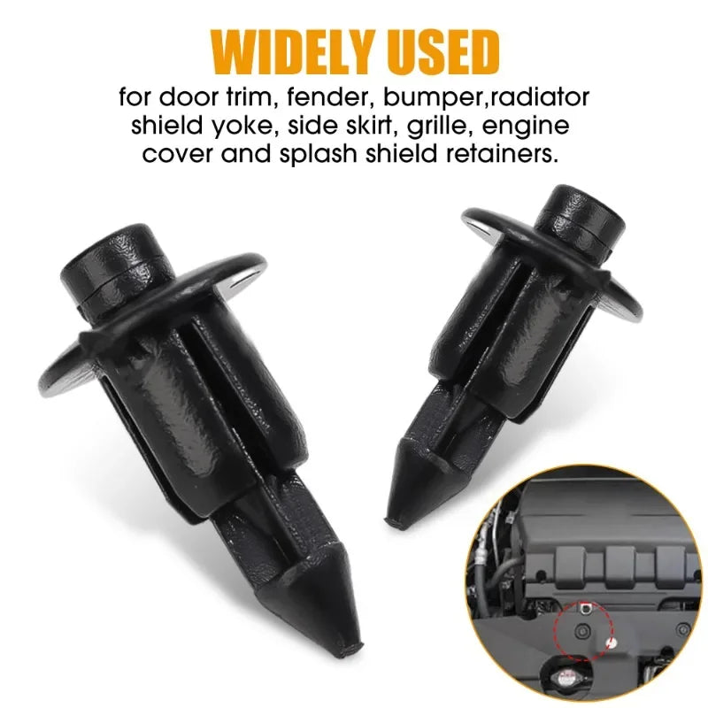 Car Motorcycle Plastic Rivets Fairing Fasteners Expansion Screw Buckle Motorcycle Shell Flow Cover Screws Motor Accessories Part