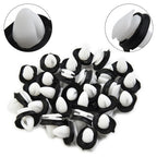 50Pcs Door Exterior Side Molding Trim Clips Plastic For Fiat Exterior Side Molding Massage Lower Door Trim Clips