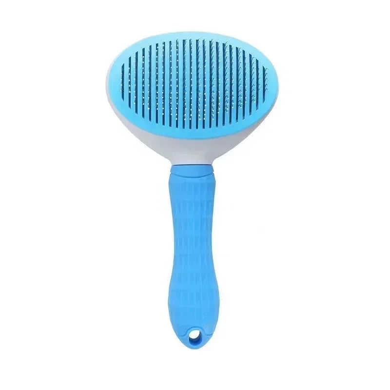 Pet One-touch De-shedding Pet Comb De-shedding Cat Comb Automatic Fading Grooming Dog Comb Hair Brush Amagi