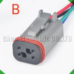 4 Pin Automotive Connectors Wire harness Plug DT06-4S DT06-4SA DT06-4SB DT06-4SC DT06-4...
