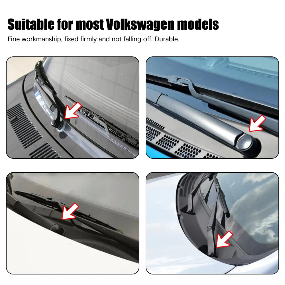 Car Front Windscreen Wiper Arm Nut Cap Bolt Rocker Cover Screw For VW Caddy Hyundai Tucson Santa Creta Kona Genesis