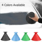 Winter Auto Car Magic Window Windshield Ice Scraper Shaped Convenient and Practical Funnel Snow Remover Deicer Cone Scrapin Amag