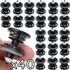 10/40Pcs Plastic Interior Door Card Fastener Clips for Audi A3 8P A4 B6 B7 Trim Panel Mounting Auto Car Accessorie Styling Amagi
