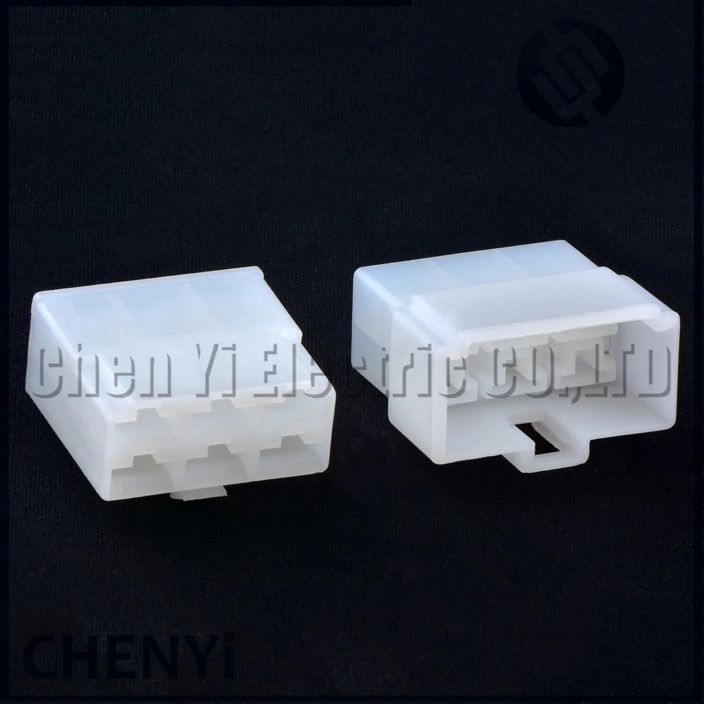 5 Pcs 6 Pin Plastic Electrical Wire Connector Automobile Female or Male Socket Plug With Pins DJ7061-6.3-11 DJ7061-6.3-21