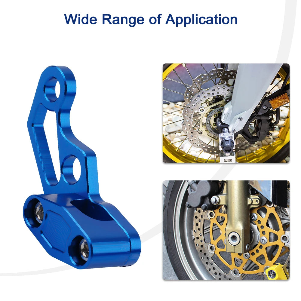 Motorcycle Bikes  Oil Hose Clamp  Modified Oil  Pipeline Brake Line Clamp Protector Aluminum Alloy Hose Clip Accessories