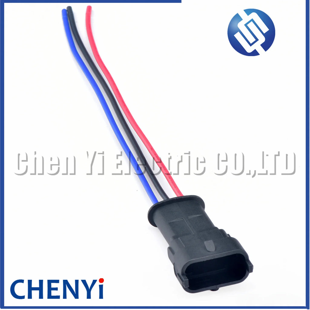 3 Pin Automotive Fuel Pressure Sensor connector Camshaft position sensor Wire harness plug 1928403110 1928404073 1928404227