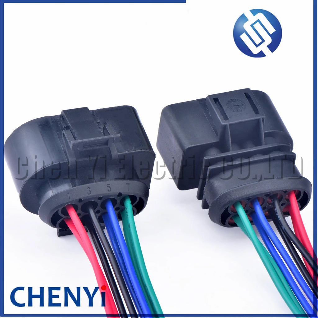 8 Pin Automotive Waterproof Connectors Car Oil Nozzle Throttle Parking Heater Wiring Harness Plug 3A0973834 3A0973734