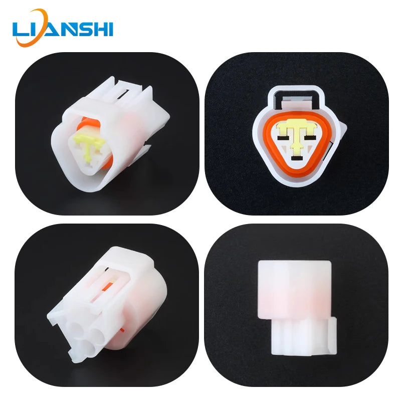 FW-C-3F-B FW-C-3M-B Automotive waterproof connector Flame out switch Solenoid valve plug 3p harness housing with terminal