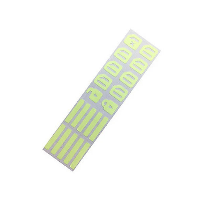 Luminous Car Window Button Sticker Night Glowing Lifting Switch Safety Decoration Stickers Door Window Lifter Switch Decals