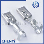 10 Pcs 6.3mm Composite Brass tin plating Wiring Terminal DJ6223-6.3C female Pin for Connector Plug Socket Fuse Box Wire Harness