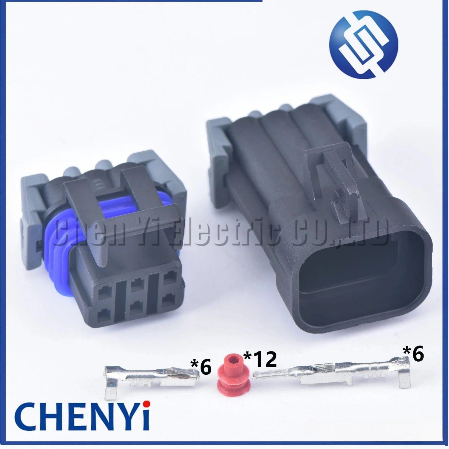 6 Pin Female or Male Automotive Waterproof Wire Connector Plug 12052848 12124107 For Car Wiring