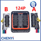 Engine ECU DCU Computer Board Wiring Plug Socket 1-1418883-1 2-1718324-1 2-1418883-1 1-1394453-1 1-1718324-1 For Volvo DH4 D13C