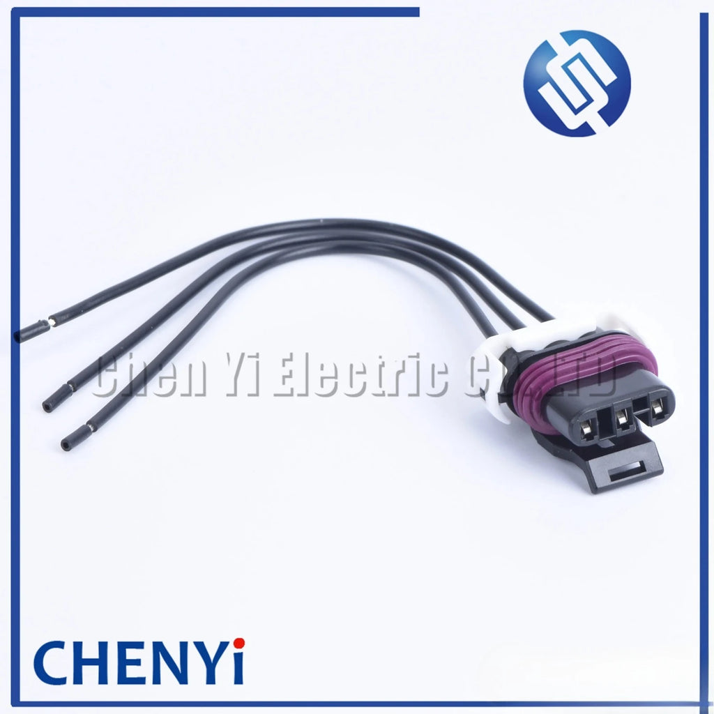 3 pin female Auto Waterproof Electrical Connector Plug (1.5) female Bearing position sensor connector 12059595 with 15cm harness