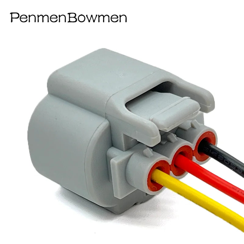 1 Set 3 Pin Car Vehicle Speed Sensor Meter Electrical Cable Connectors Female Wire Harness Plug