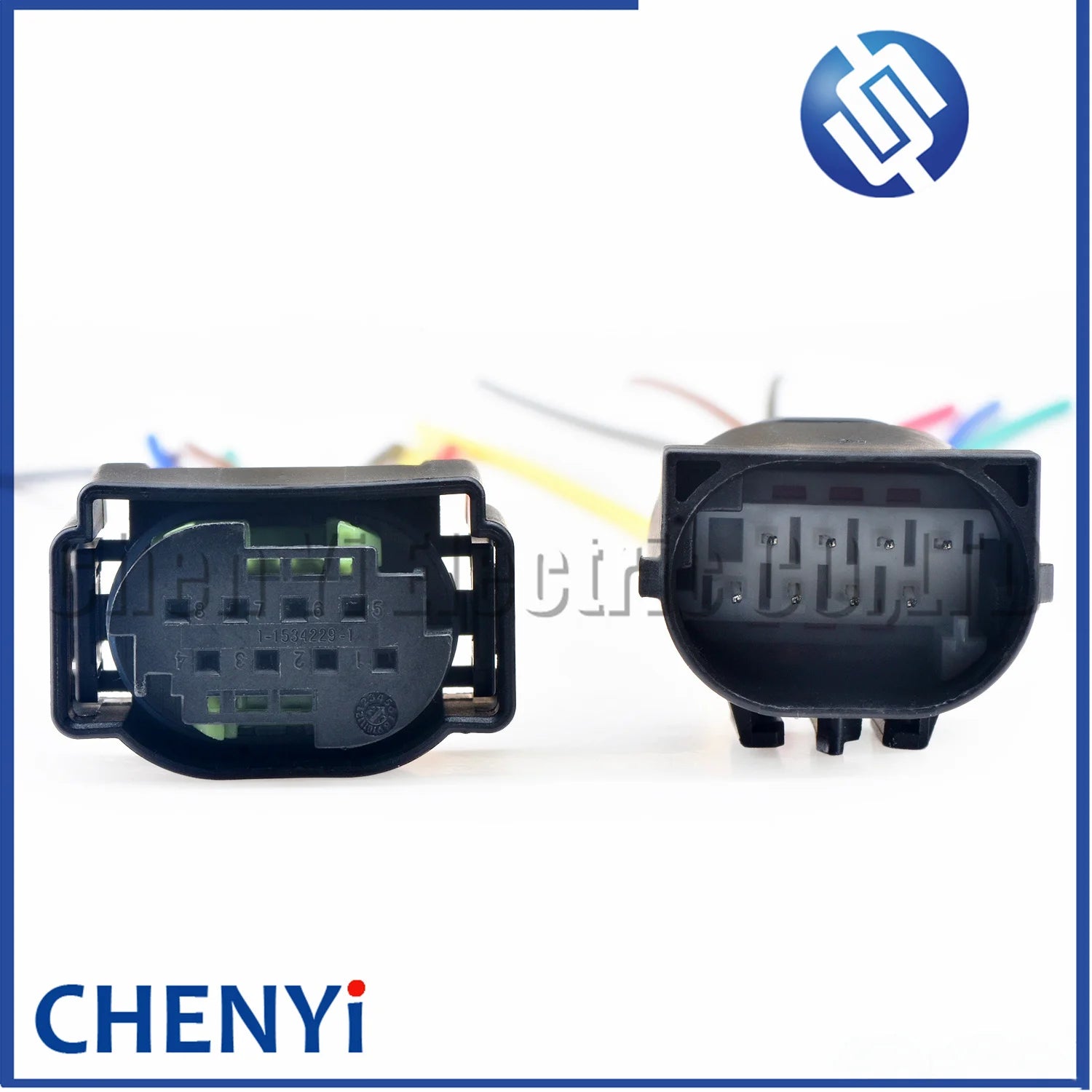 8 Pin Automotive ACC Electric Eye Radar Sensor Plug Lane Change Assist Controller Connector 4F0 972 708 1-1534229-1 4F0972708