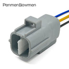1 Set 4 Pin Car Oxygen Sensor Electrical Cable Connectors Female Male Wire Harness Plug 6188-0066 6189-0126 For Suzuki Toyota