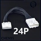 8/12/16/20/24/28/32/40 Pin Car Navigation Automotive Audio vehicle central control Connector Male and female 20cm extension plug