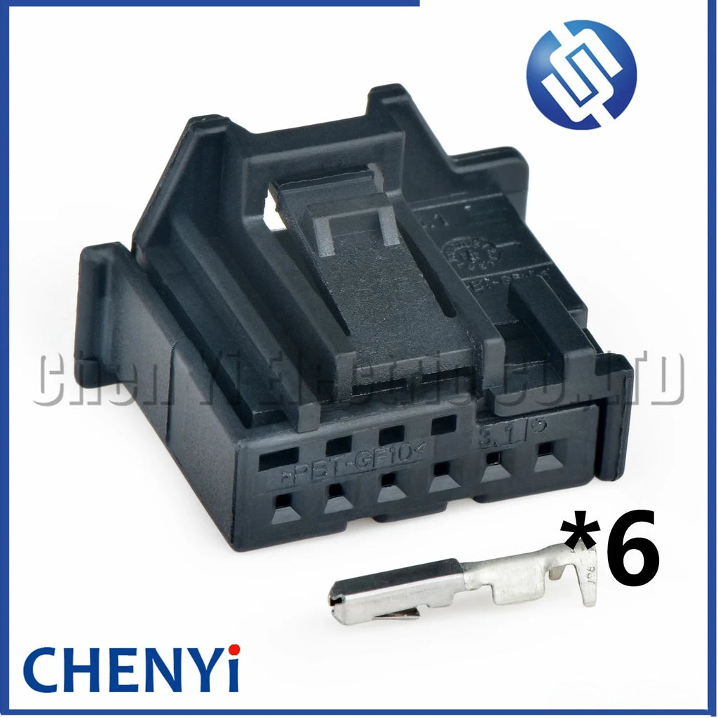 6 Pin Auto sunroof switch connector Car reading light rearview mirror Wire harness Plug 1-969489-1 1355081-1 1355082-1 6Q0972706